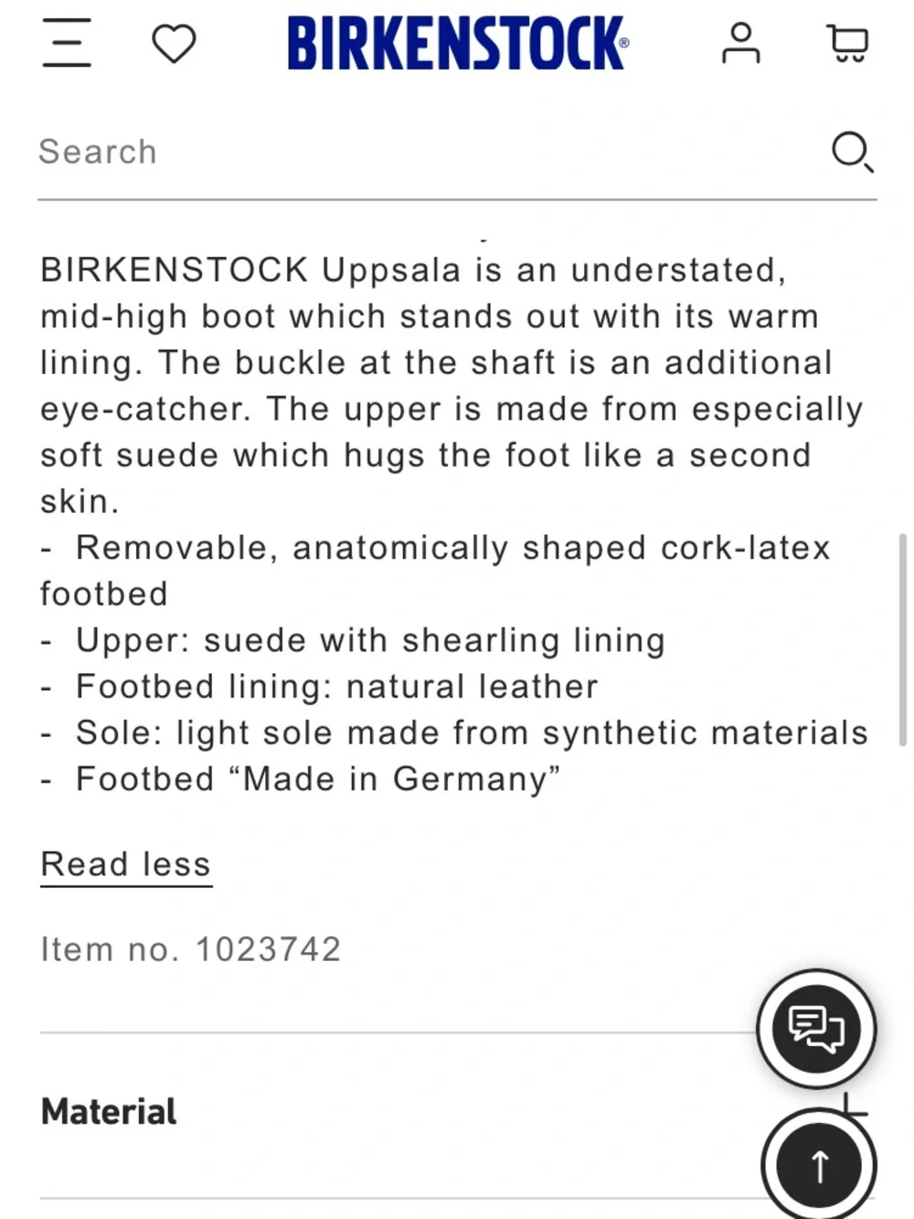 Birkenstock Uppsala Suede Shearling Boot in Taupe